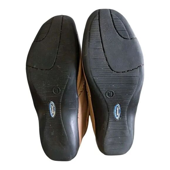 Dr. Scholls Womens  E1P-2X Size 7.5 M Brown  Leather Slip On Comfort Loafers - Picture 8 of 10